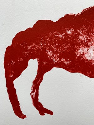 Armando - kleurenlitho | 'Das Tier' | 1999 kopen? Bied vanaf 200!