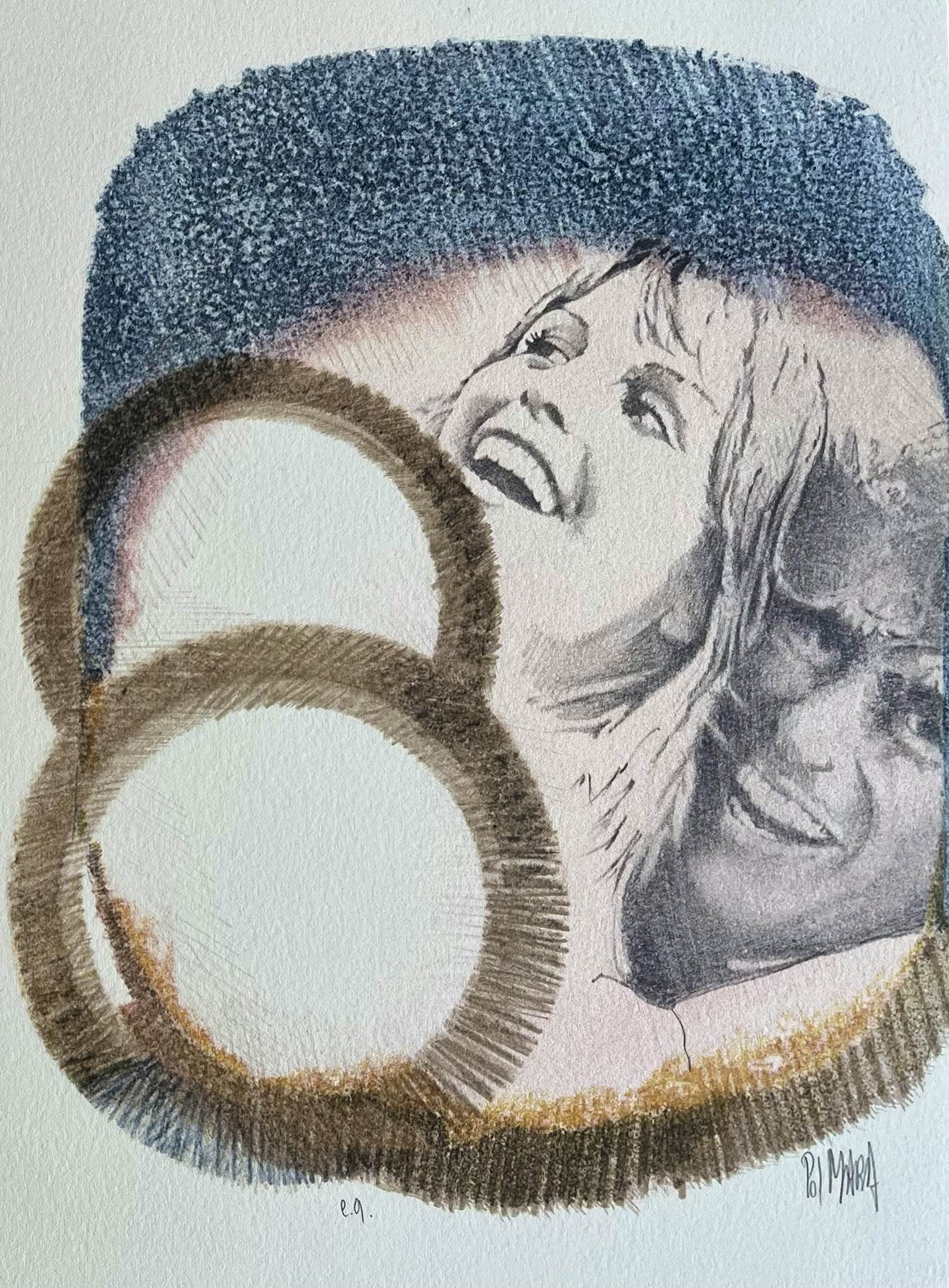 Pol Mara - Gesigneerde lithografie - EA kopen? Bied vanaf 50!