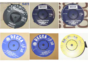 Various artists - Oude vinyl singles, 57 stuks kopen? Bied vanaf 75!