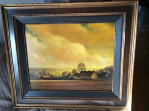 Jules Van Gaubergen - Schilderij olieverf op paneel. kopen? Bied vanaf 500!