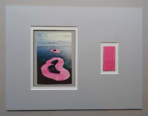 Christo - Project " Surrounded Islands " 1983 - inc. original stofmonster - handgesigneerd kopen? Bied vanaf 129!