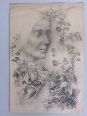 Aart van Dobbenburgh - Vrouwenportret kopen? Bied vanaf 10!