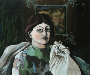 George van Herwaarde - Olieverf op doek, Portret - Ingelijst kopen? Bied vanaf 1!