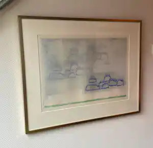 Buy Jan Montyn - Ingelijste ets, Mekong II? Bid from 80!