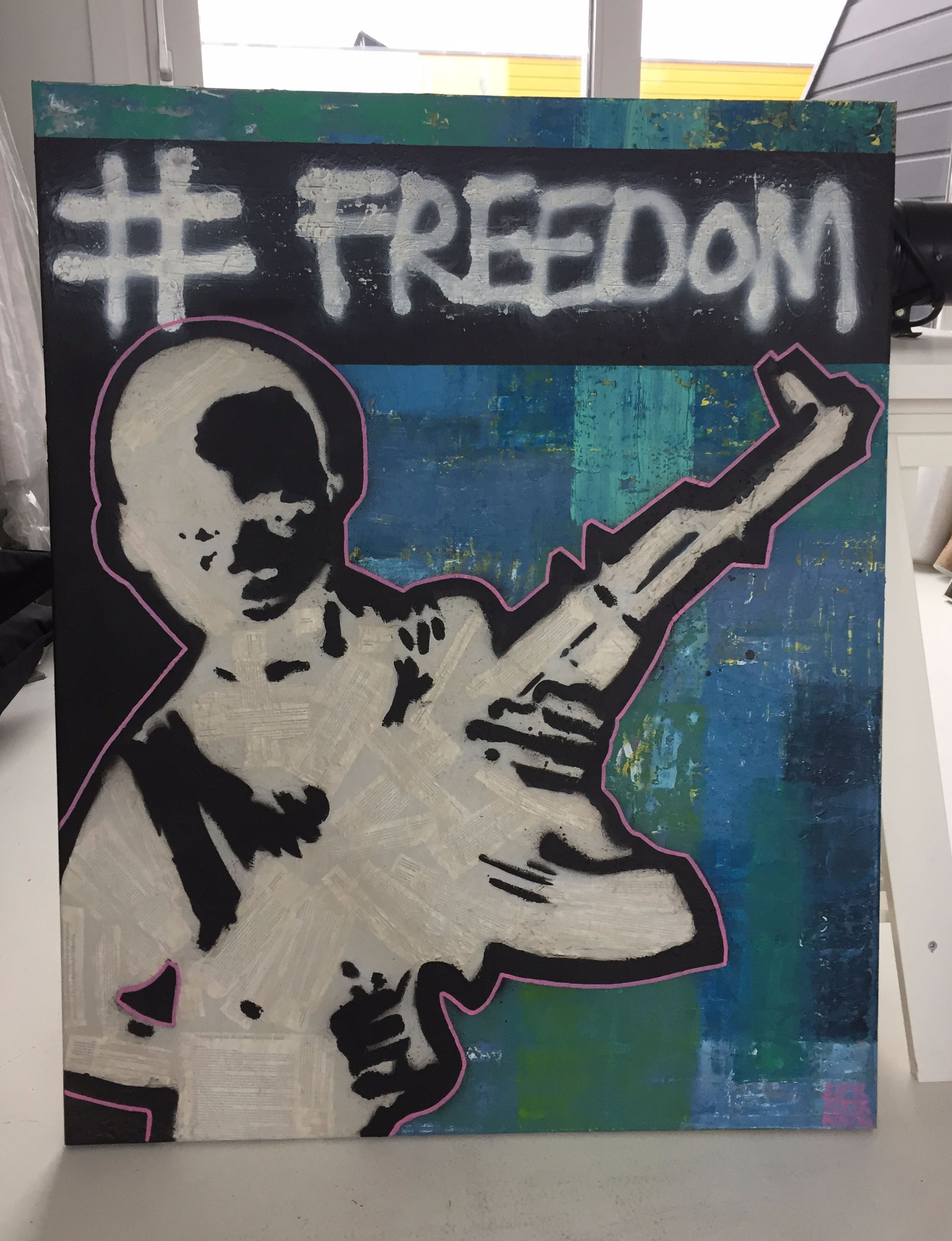 Niet of onleesbaar gesigneerd - #FREEDOM kopen? Bied vanaf 1!