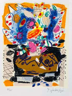 Kees Salentijn - het boeket verkocht voor € 45!