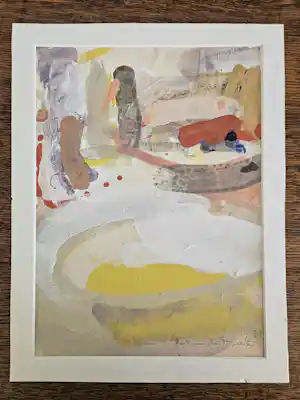 Jos van der Beek - Abstract werk verkauft für € 50!