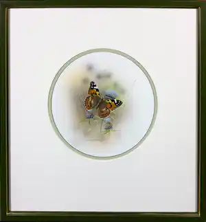 Jan Weenink - Gouache, Vlinder verkauft für € 135!