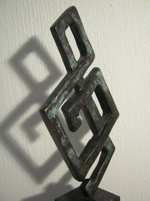 Brons (Onbekend) - Brons sculptuur - Muzieksleutel kopen? Bied vanaf 100!