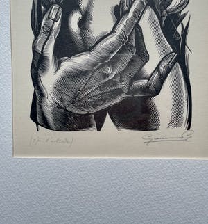 Gerard Gaudaen - Nimf naakt gesigneerd kopen? Bied vanaf 65!