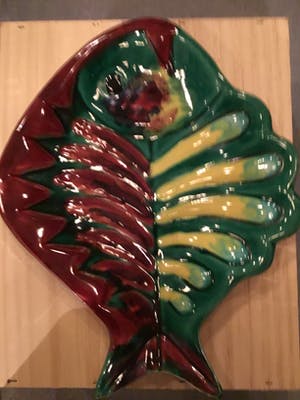Vallauris Keramiek - Atelier CERENNE - Vintage schaal kopen? Bied vanaf 15!