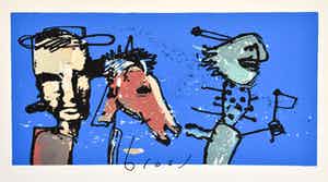 Herman Brood - Lucebertje verkocht voor € 350!