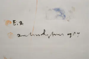 Anton Heyboer - Gemengde techniek: Compositie met vlakken, dier en zittende figuur - 1984 kopen? Bied vanaf 250!