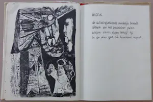 Lucebert - "LITHOLOGIE" / BOEKJE 10 GEDICHTEN + 10 ZW-W LITHO'S / 31x23cm / 1959 kopen? Bied vanaf 25!