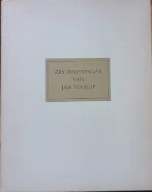 Jan Toorop - Zeldzaam, Vada Map met zes tekeningen van Jan Toorop kopen? Bied vanaf 195!