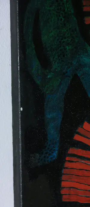 Shahid Parvez - Acryl op doek, 923CRACKERS (Zeer groot!) + boekje kopen? Bied vanaf 1200!