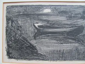 Piet van Wijngaerdt - landschap bij nacht kopen? Bied vanaf 75!