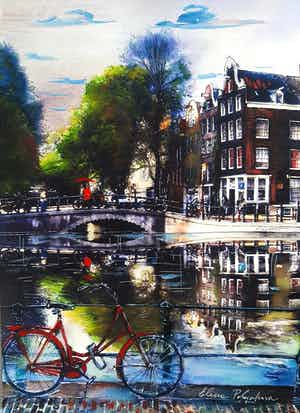 Elena Polyakova - Regendag in Amsterdam verkocht voor € 57!