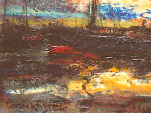 Toon Koster - Boten in Haven. kopen? Bied vanaf 1!