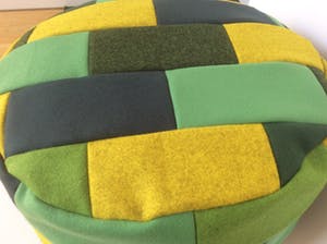 Curiosa - Vilten poef kopen? Bied vanaf 50!