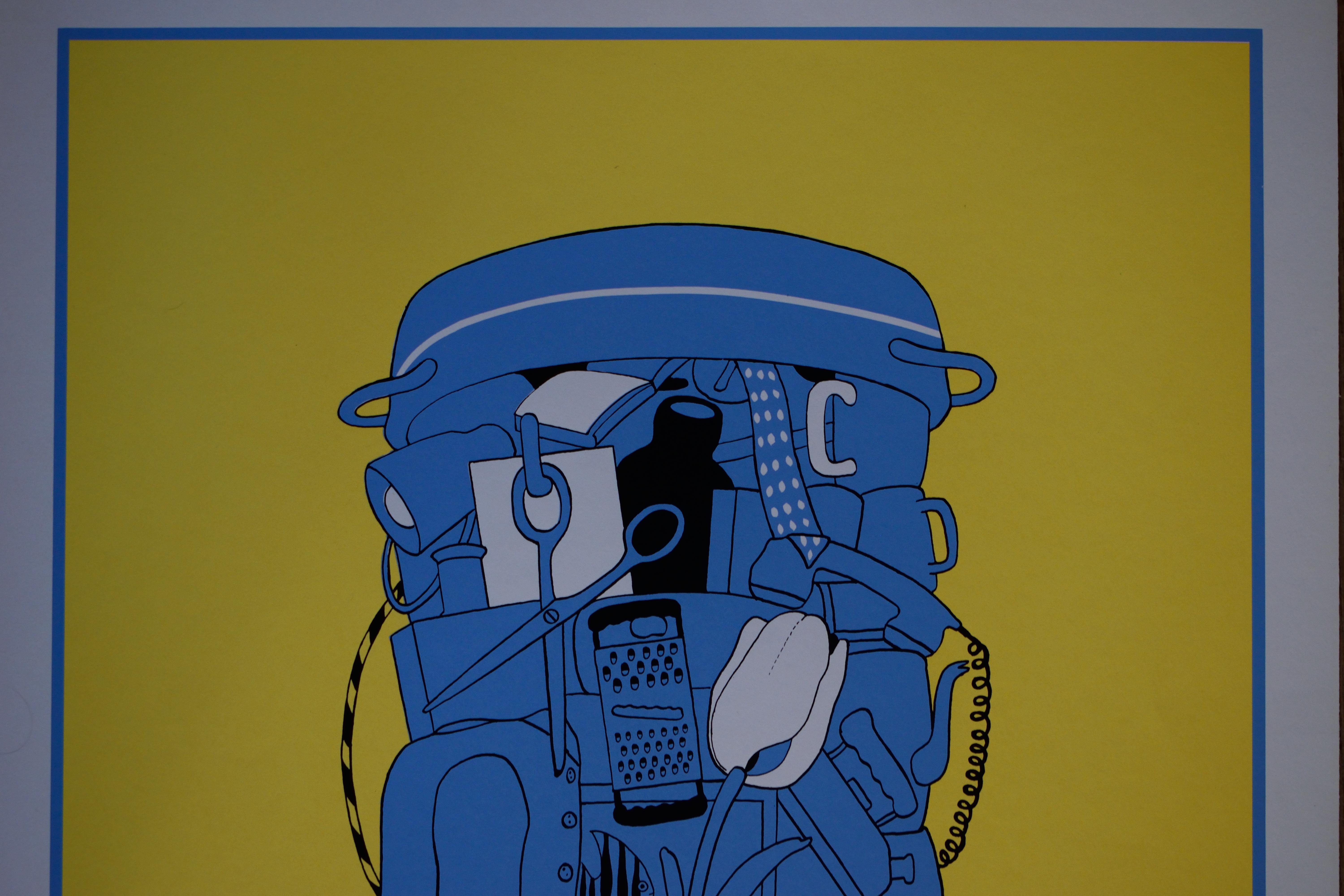 Ton Klop - Zeefdruk - Stilleven - 1970 kopen? Bied vanaf 50!