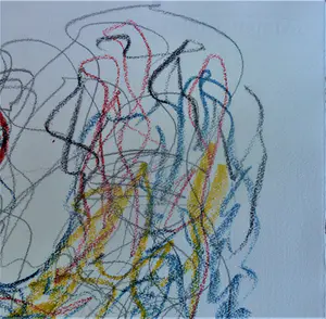 Anton Heyboer - De oer vogel . Dit is een echte Heyboer door mij getekend met vetkrijt. kopen? Bied vanaf 325!