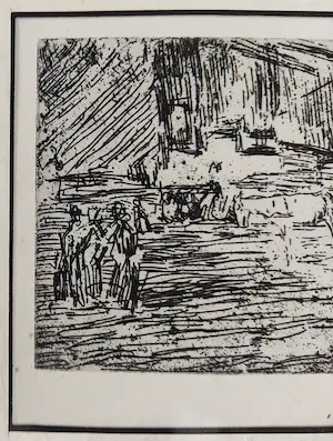 George Hendrik Breitner - Trampaarden (Leidseplein) kopen? Bied vanaf 300!