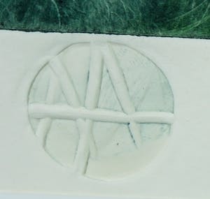 Ad Arma - Ets, Blue Cloud- Ingelijst kopen? Bied vanaf 30!