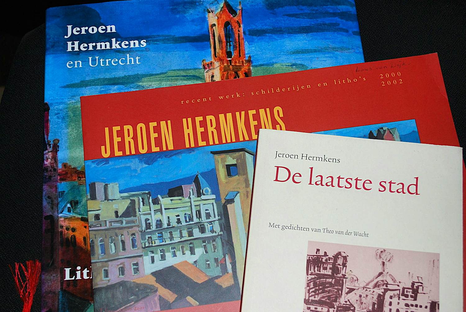 Jeroen Hermkens - 3 boeken, 2x gesigneerd kopen? Bied vanaf 60!