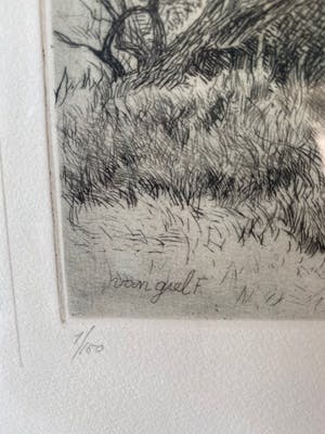 Frans Van Giel - Tekening kopen? Bied vanaf 50!