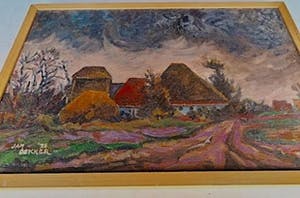 Jan Dekker - Boerderij in zwaar weer - Stijl Groninger Ploeg kopen? Bied vanaf 69!