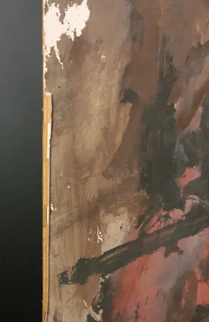 Aart Roos - Olieverf op board, Abstracte compositie (Zeer Groot) kopen? Bied vanaf 1!