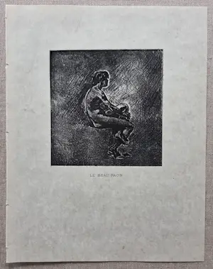 Felicien Rops - Le Beau Paon. 1908. kopen? Bied vanaf 79!