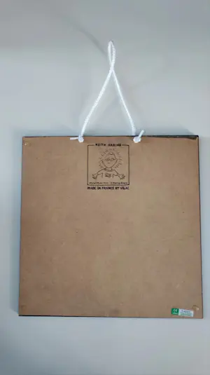 Keith Haring - Pop Shop Chalkboard 53 x 53 cm zwart kopen? Bied vanaf 90!