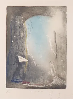 Arun Roy Lucht - Ets en aquatint, Luz invernal - Ingelijst kopen? Bied vanaf 1!