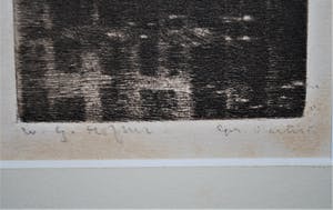 Willem Gerard Hofker - Amsterdam - Bloemgracht - ets kopen? Bied vanaf 80!