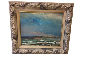 Pol Van Suetendael - zeezicht. kopen? Bied vanaf 225!