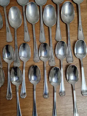 Zaramella Argenti - Zilveren bestekset - 12 persoons kopen? Bied vanaf 7500!