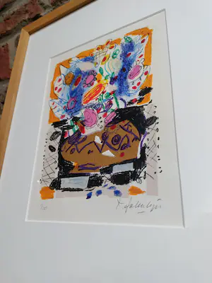 Kees Salentijn - Abstract Kunstwerk kopen? Bied vanaf 68!
