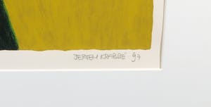 Jeroen Krabbé - Zeefdruk, Zonder Titel - Ingelijst kopen? Bied vanaf 150!