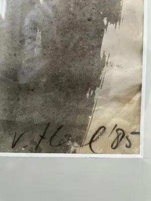 Jan van Heel - Gouache 1985 kopen? Bied vanaf 300!