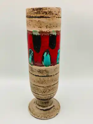 Scheurich Keramik - West Germany vaas, Fat-Lava nr. 1259-25 verkocht voor € 25!
