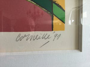 Corneille - Femme et l’oiseau. kopen? Bied vanaf 200!