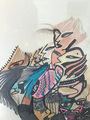 Niet of onleesbaar gesigneerd - Faces kopen? Bied vanaf 1!