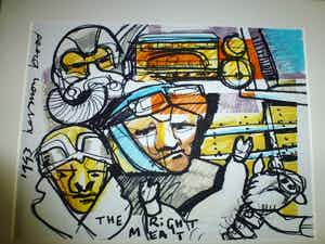 Herman Brood - The right meat verkocht voor € 500!