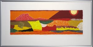 Ronald Boonacker - Zeefdruk, Curaçao - Ingelijst (Groot) kopen? Bied vanaf 100!