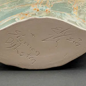 Siemen Dijkstra - Keramieken vaas: deels opengewerkte vaas gevormd als bomen (uniek stuk!) kopen? Bied vanaf 1250!