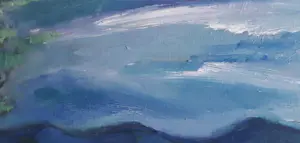 Jacques Mels - Kleurrijk landschap met huisjes kopen? Bied vanaf 70!