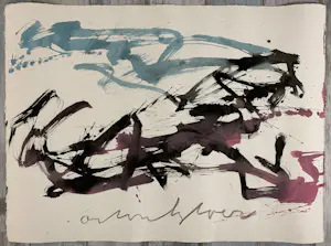Buy Anton Heyboer - gemengde techniek op papier | 'Zonder titel'? Bid from 300!