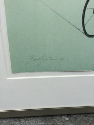 Hans Kanters - C4795, Surrealistische voorstelling met Joker als ballerina kopen? Bied vanaf 350!